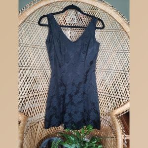 90's Vintage Formal Mini Dress
